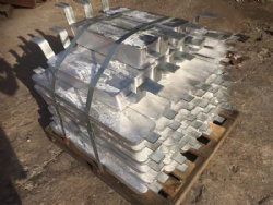 Hull zinc anode