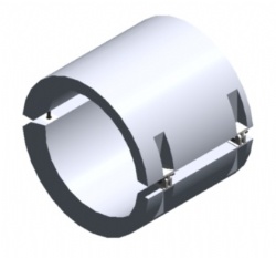 Pipe zinc anode